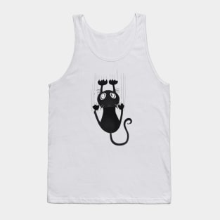 Oh no!, my cat is falling!, ouch! Tank Top